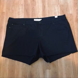 Torrid Black Denim Jean Shorts Sz 26